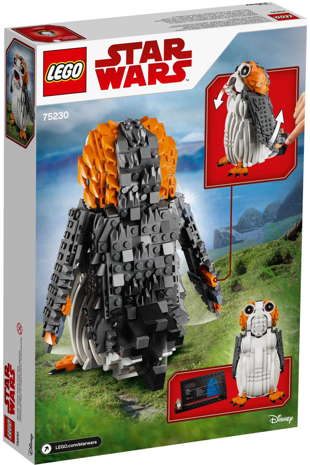 75230 Star Wars: The Last Jedi PORG (Retired) (Certified Complete) product image 3, provided for visual reference and