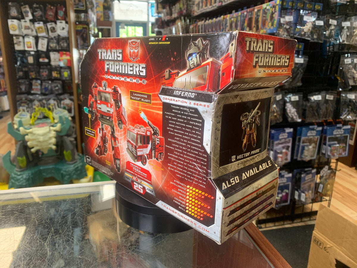 Inferno Voyager Class -25 Years- (Transformers Universe RID, Hasbro) **SEALED** product image 3, provided for visual