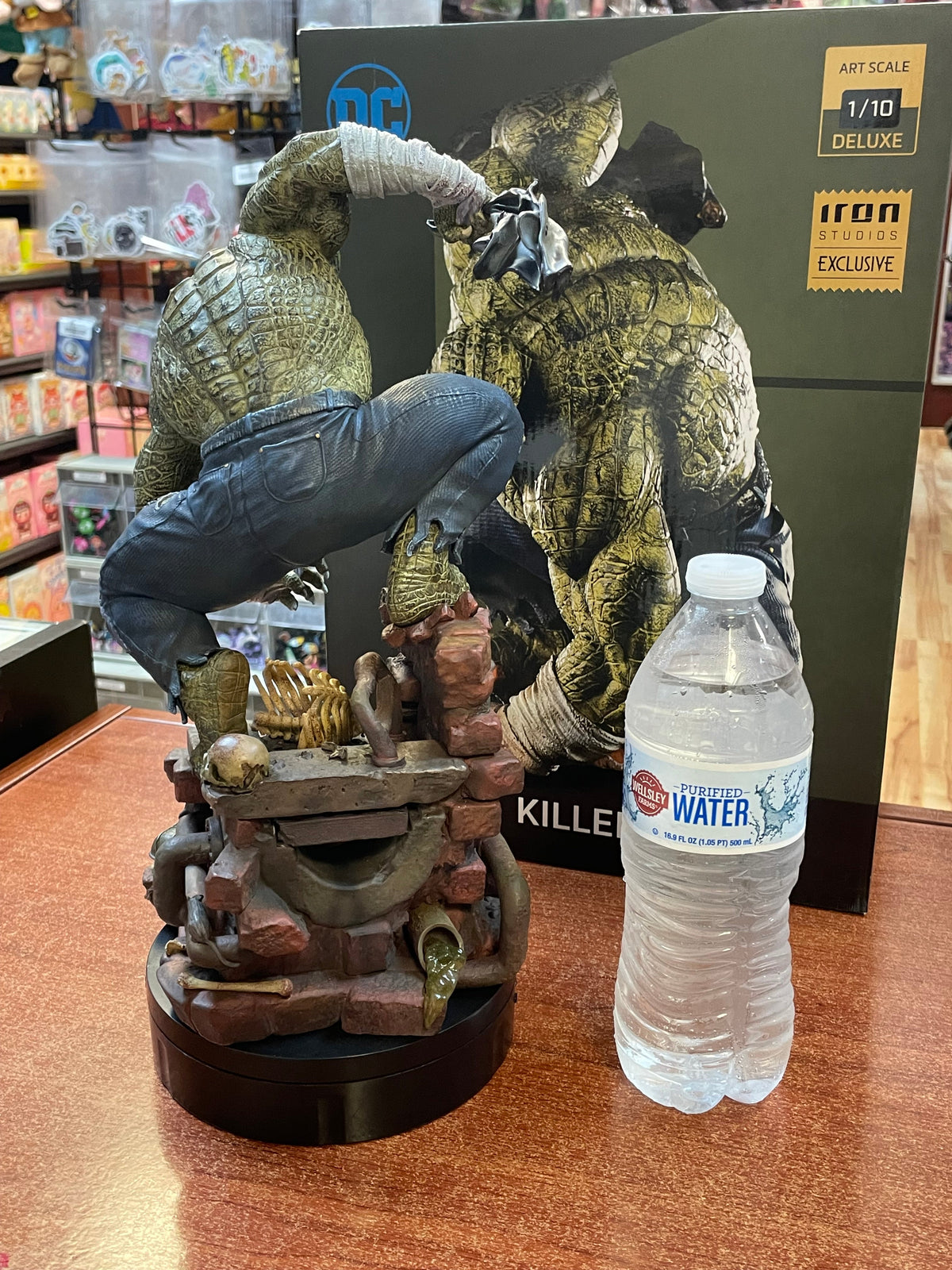 Killer Croc BDS Art Scale 1/10 (DC Comics, Iron Studios) COMPLETE product image 21, provided for visual reference and