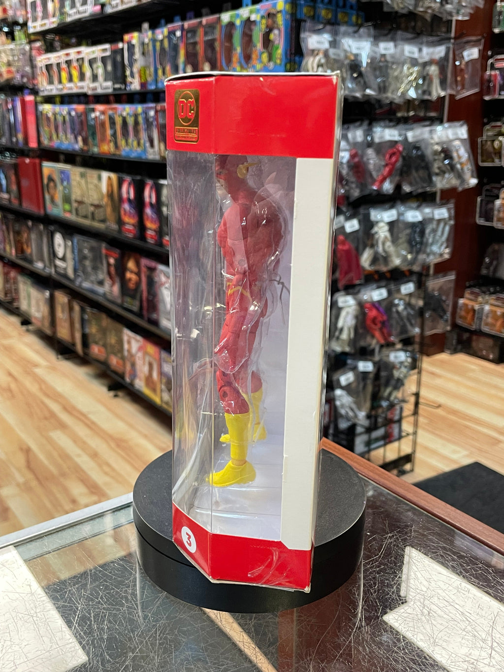 The Flash (DC Essentials, DC Collectibles) SEALED product image 2, provided for visual reference and product detail review