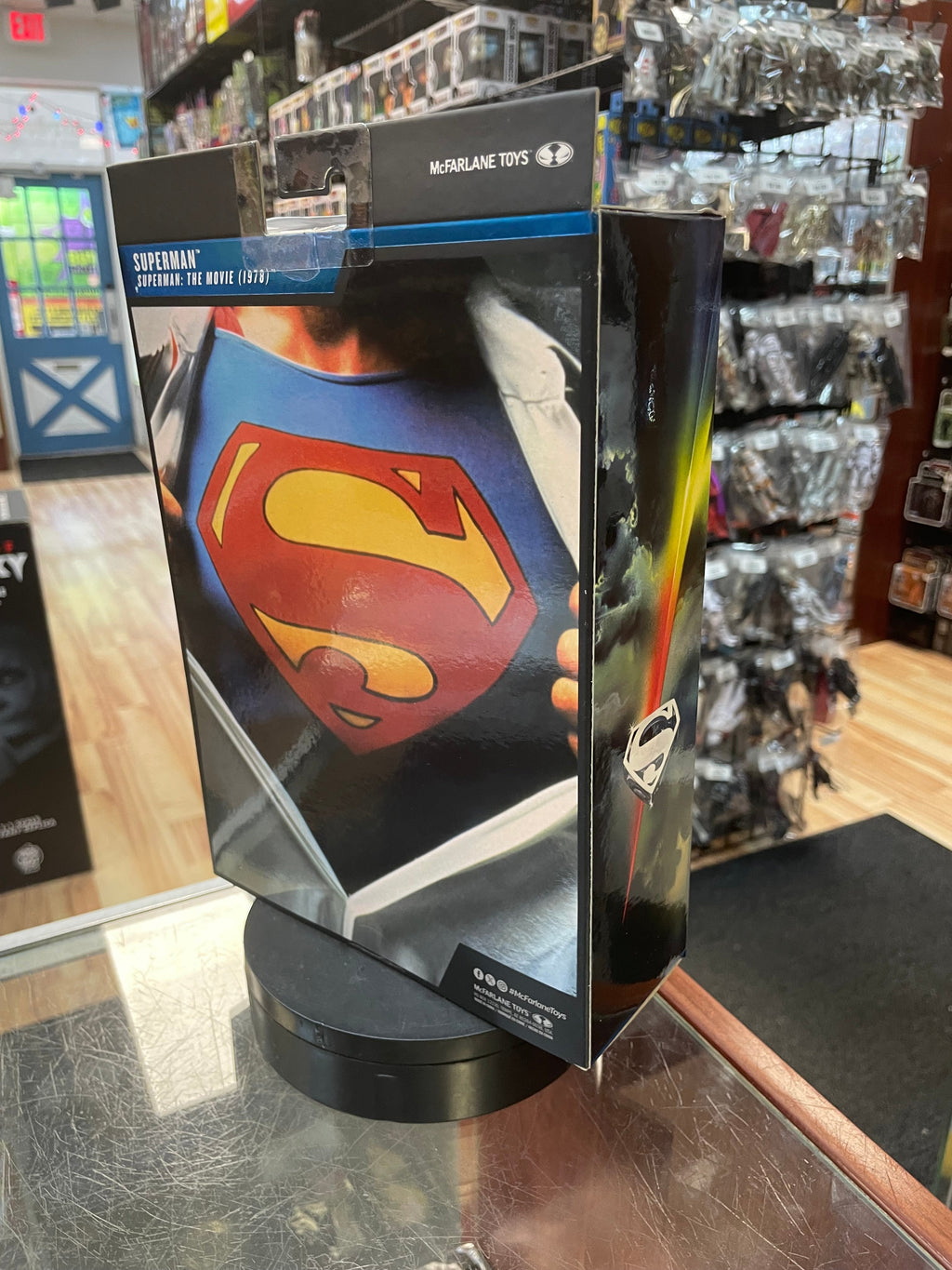 Christopher Reeves Superman (DC Multiverse Theatrical Edition, McFarlane) product image 3, provided for visual reference and