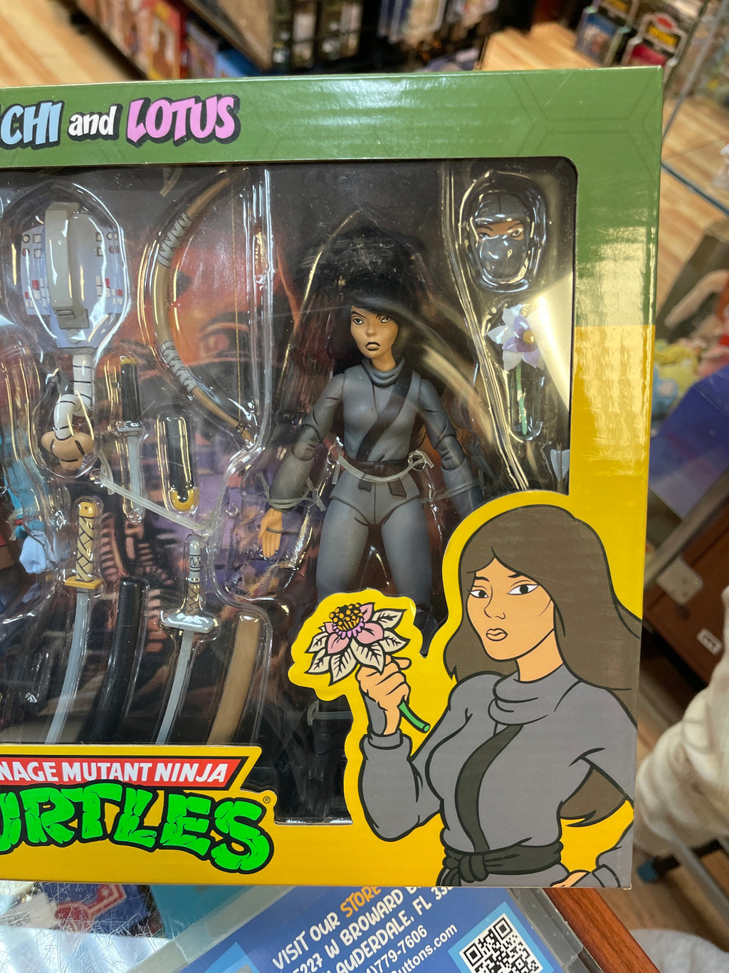 Chakahachi & Lotus (NECA, TMNT Ninja Turtles) *SEALED* product image 4, provided for visual reference and product detail