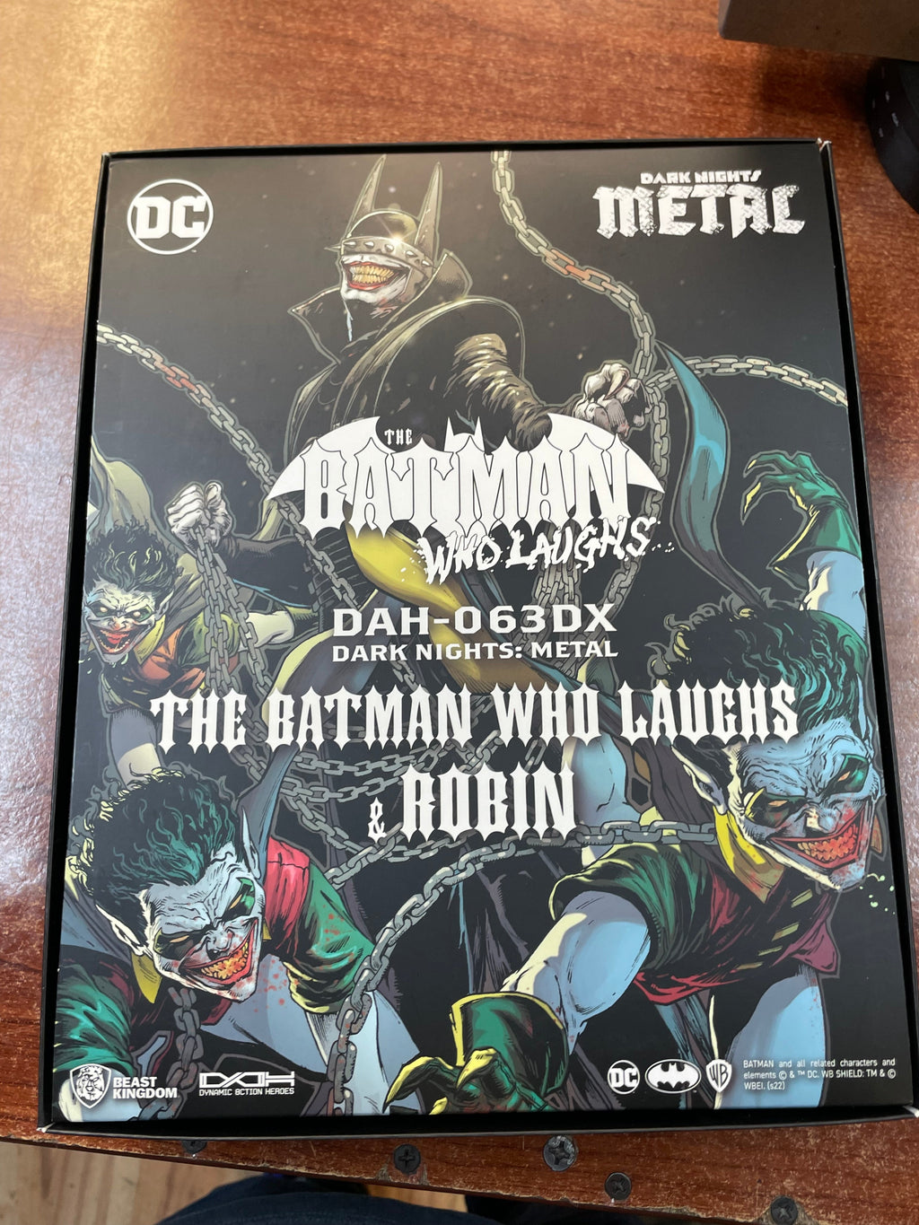 Batman Who Laughs & Robin DAH-063DX (Beast Kingdom, DC) COMPLETE product image 22, provided for visual reference and product