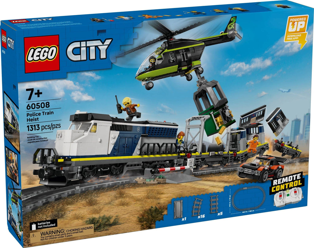 60508 Police Train Heist product image 1, provided for visual reference and product detail review