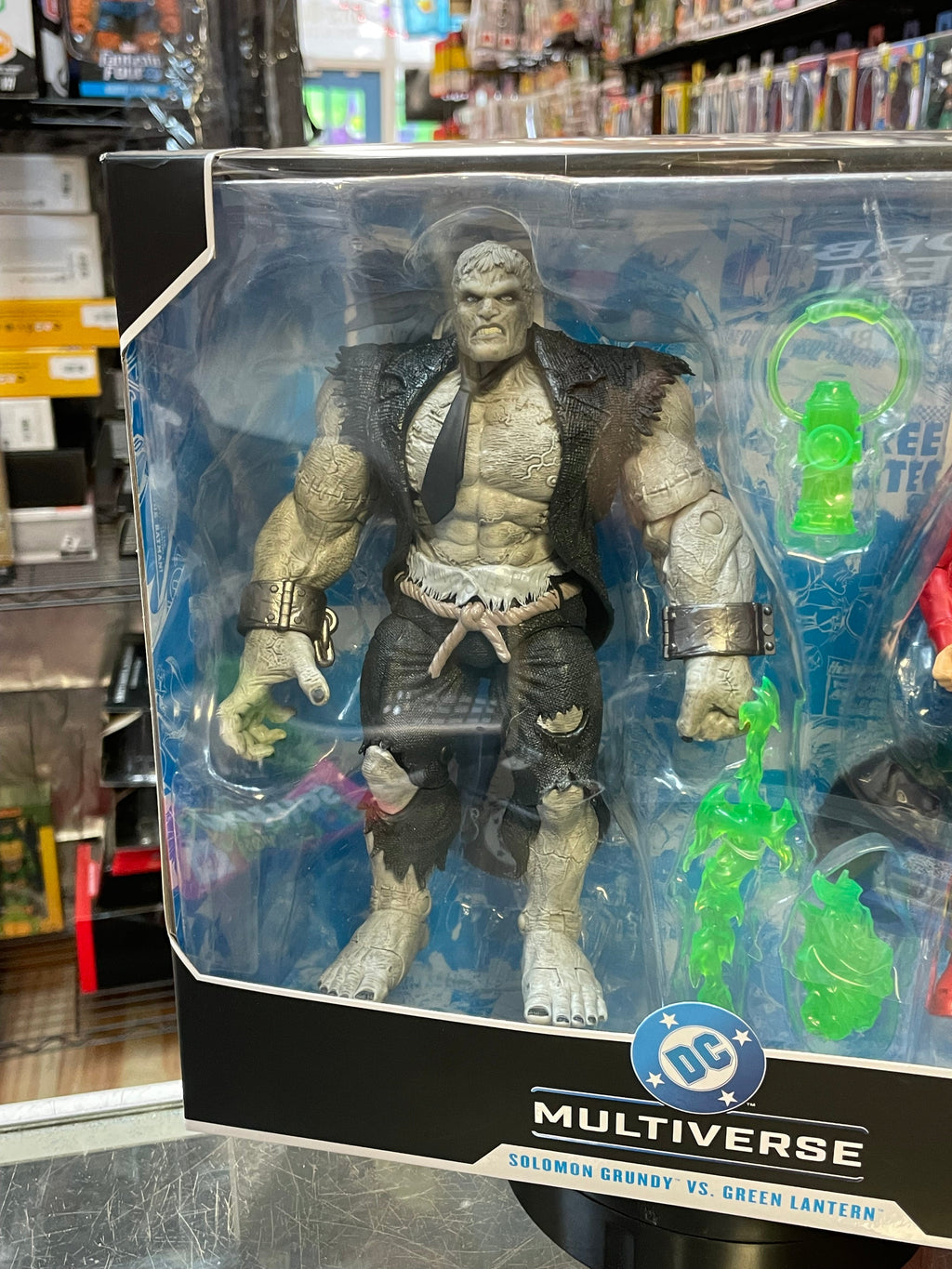 Solomon Grundy VS Green Lantern (DC Multiverse, McFarlane Toys) COMPLETE product image 14, provided for visual reference and