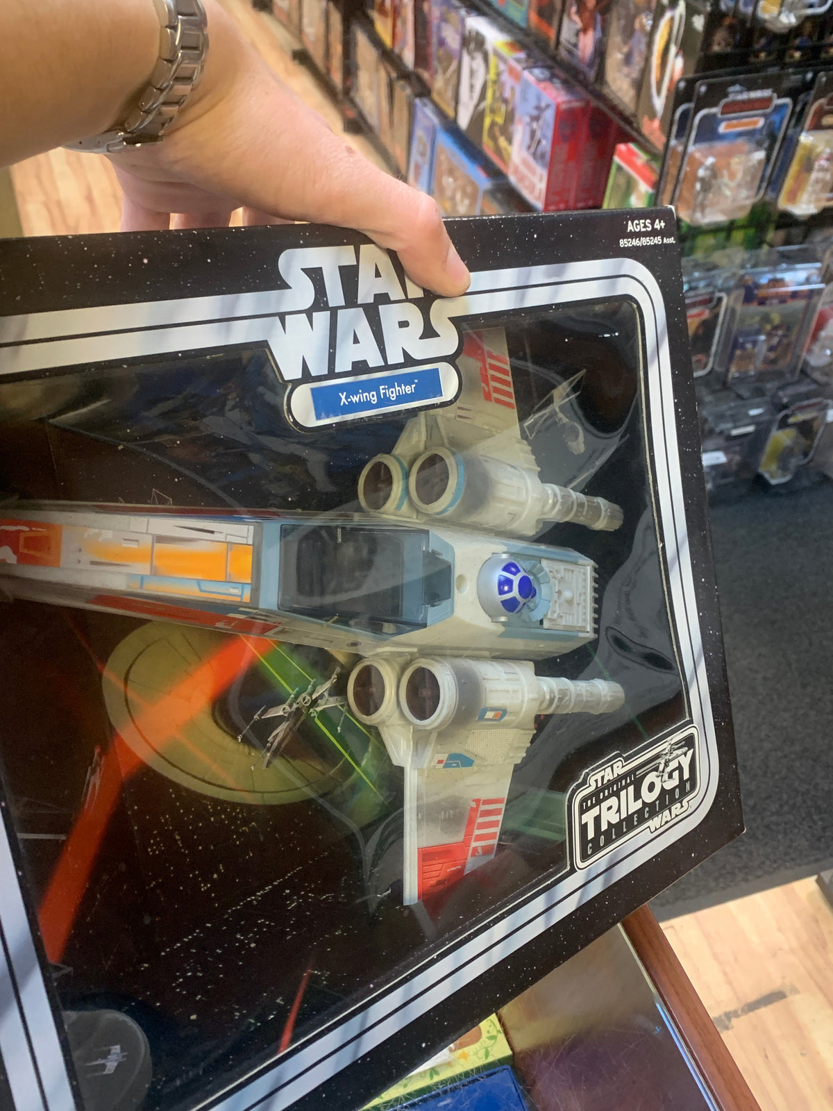 X-Wing Fighter (Vintage Star Wars Trilogy Collection, Hasbro) **SEALED** product image 10, provided for visual reference and