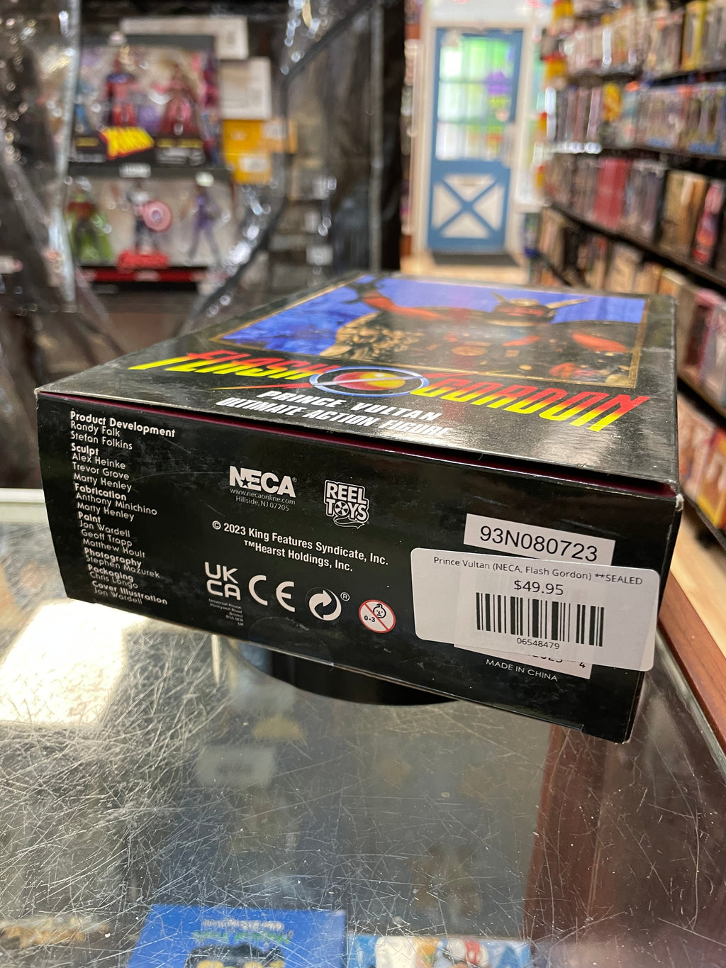 Prince Vultan (NECA, Flash Gordon) **SEALED** product image 10, provided for visual reference and product detail review