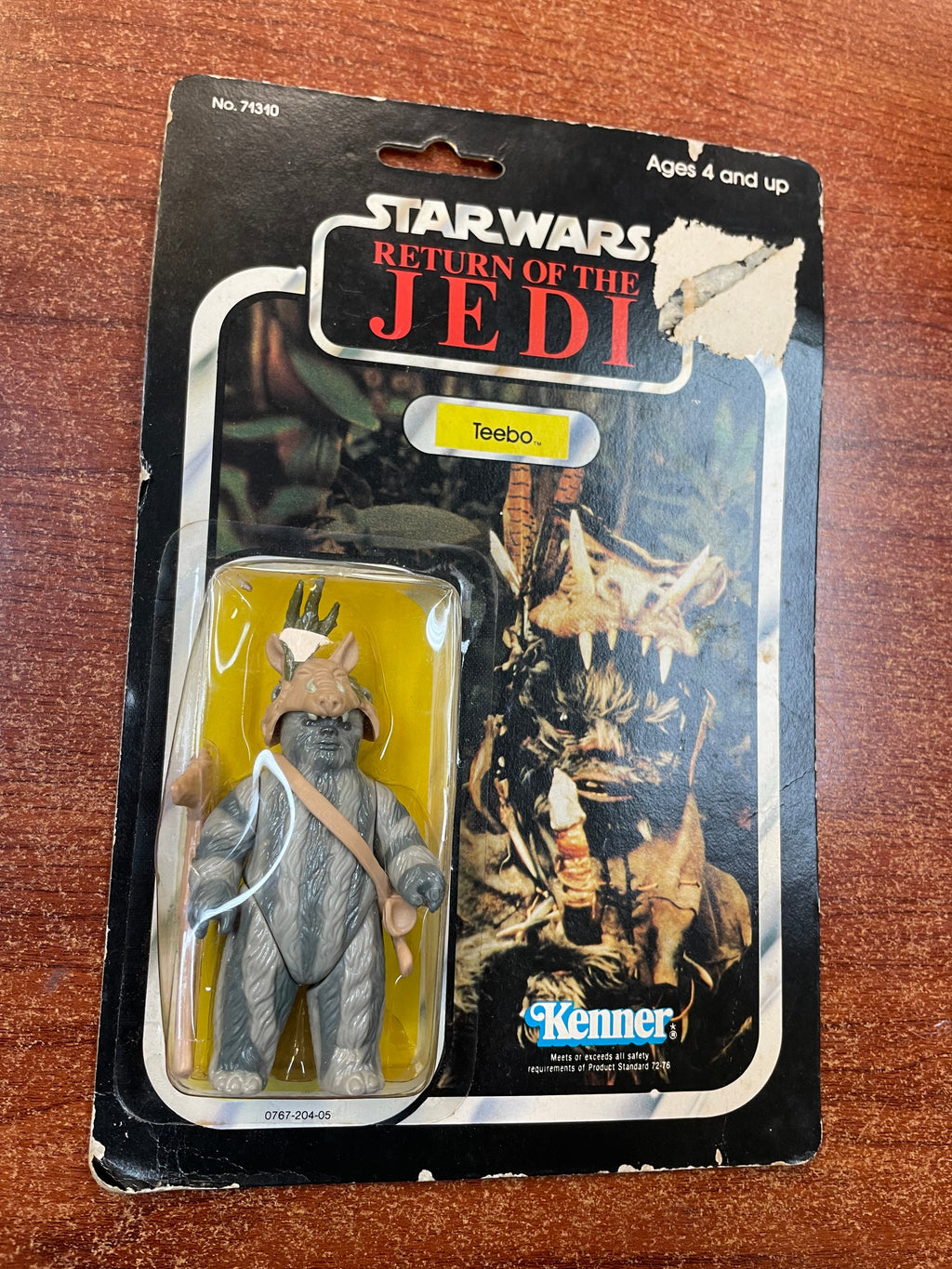 Teebo ROTJ 77 Back 0473 (Vintage Star Wars, Kenner) **SEALED** product image 14, provided for visual reference and product