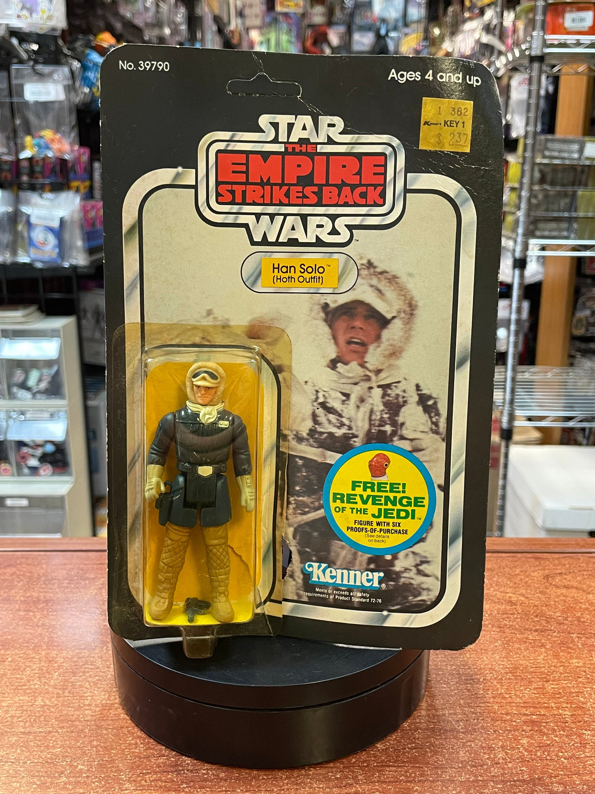 Hoth Han Solo -No Pop (Vintage Star Wars, Kenner) **NEW** product image 1, provided for visual reference and product detail