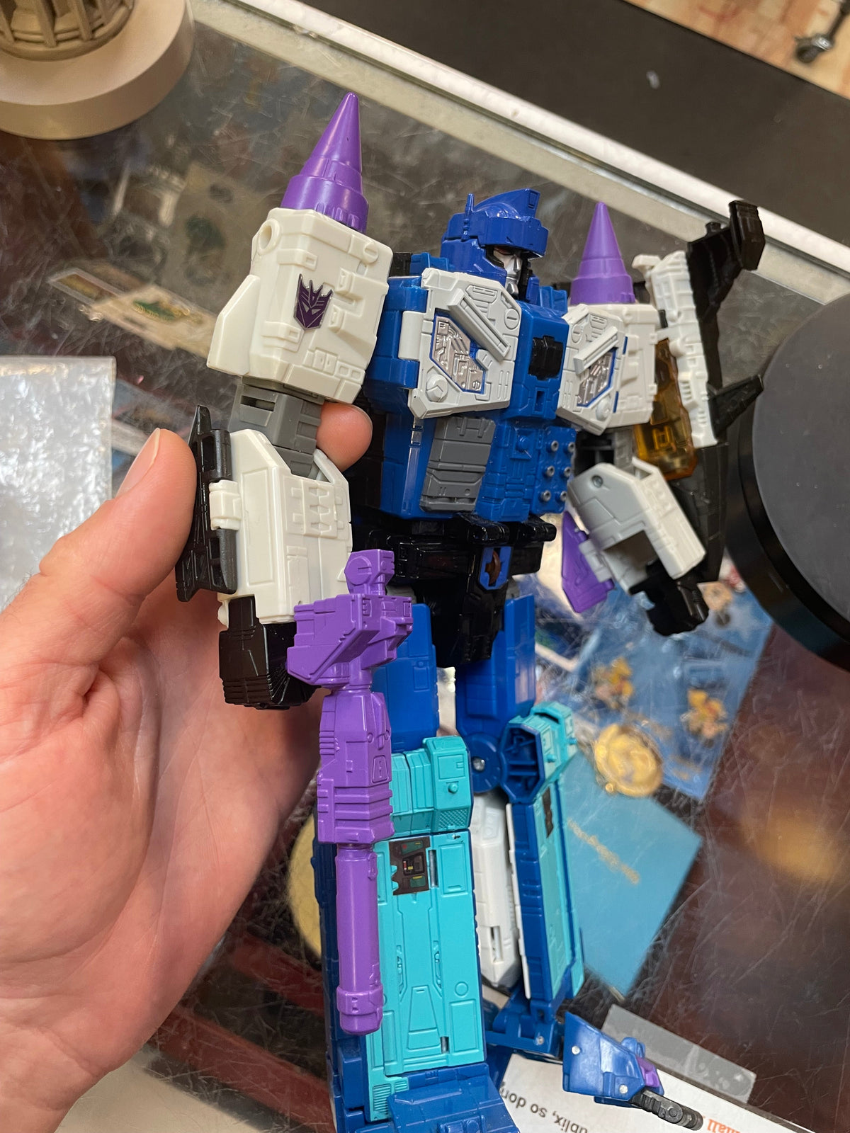 Dreadnaut & Decepticon Overlord Leader Class (Transformers Titans Return, Hasbro) COMPLETE product image 8, provided for