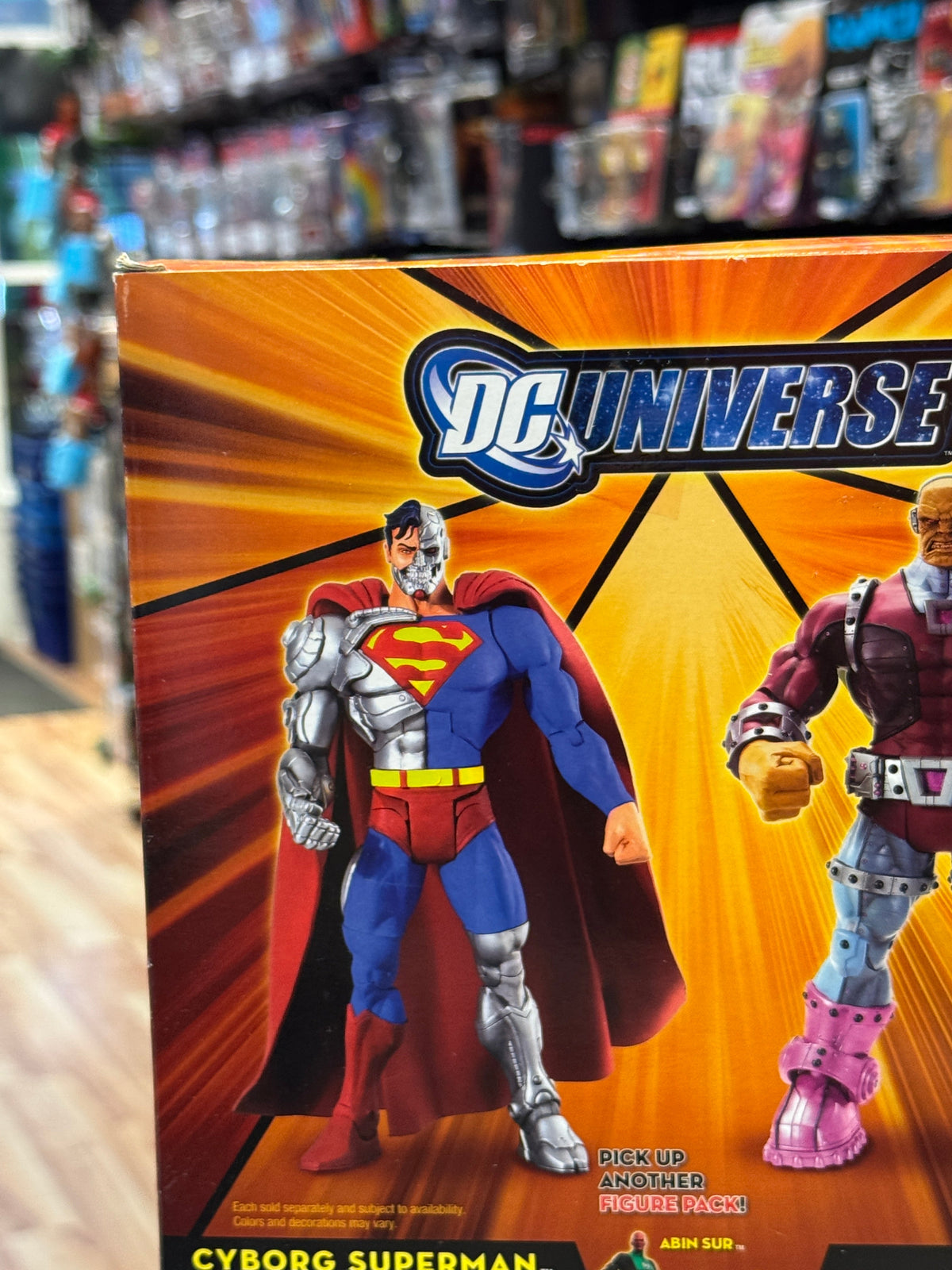 Cyborg Superman vs Mongul (DC Universe, Mattel) product image 7, provided for visual reference and product detail review