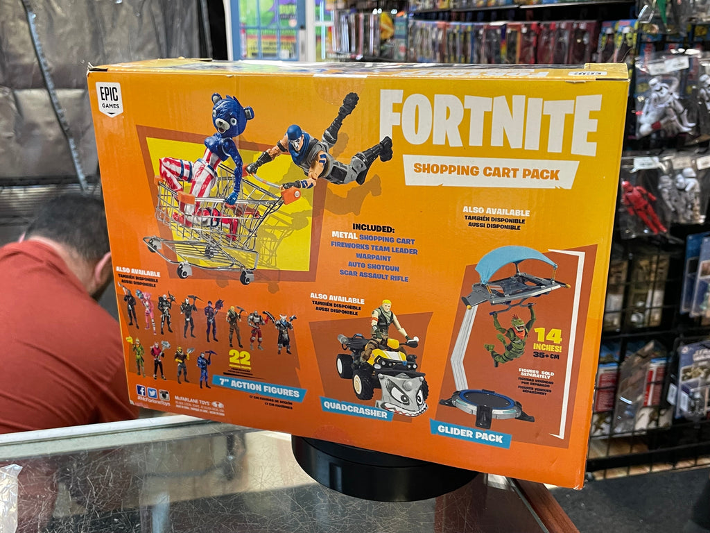 Fortnite Shopping Cart Pack (Fortnite, McFarlane) **SEALED** product image 2, provided for visual reference and product