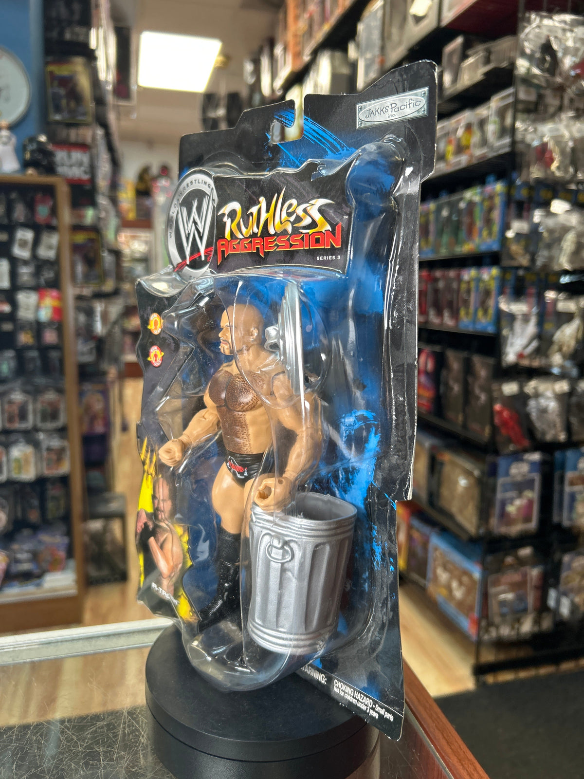 A Train -Ruthless Aggression- (Vintage WWE, Jakks) **SEALED** product image 5, provided for visual reference and product