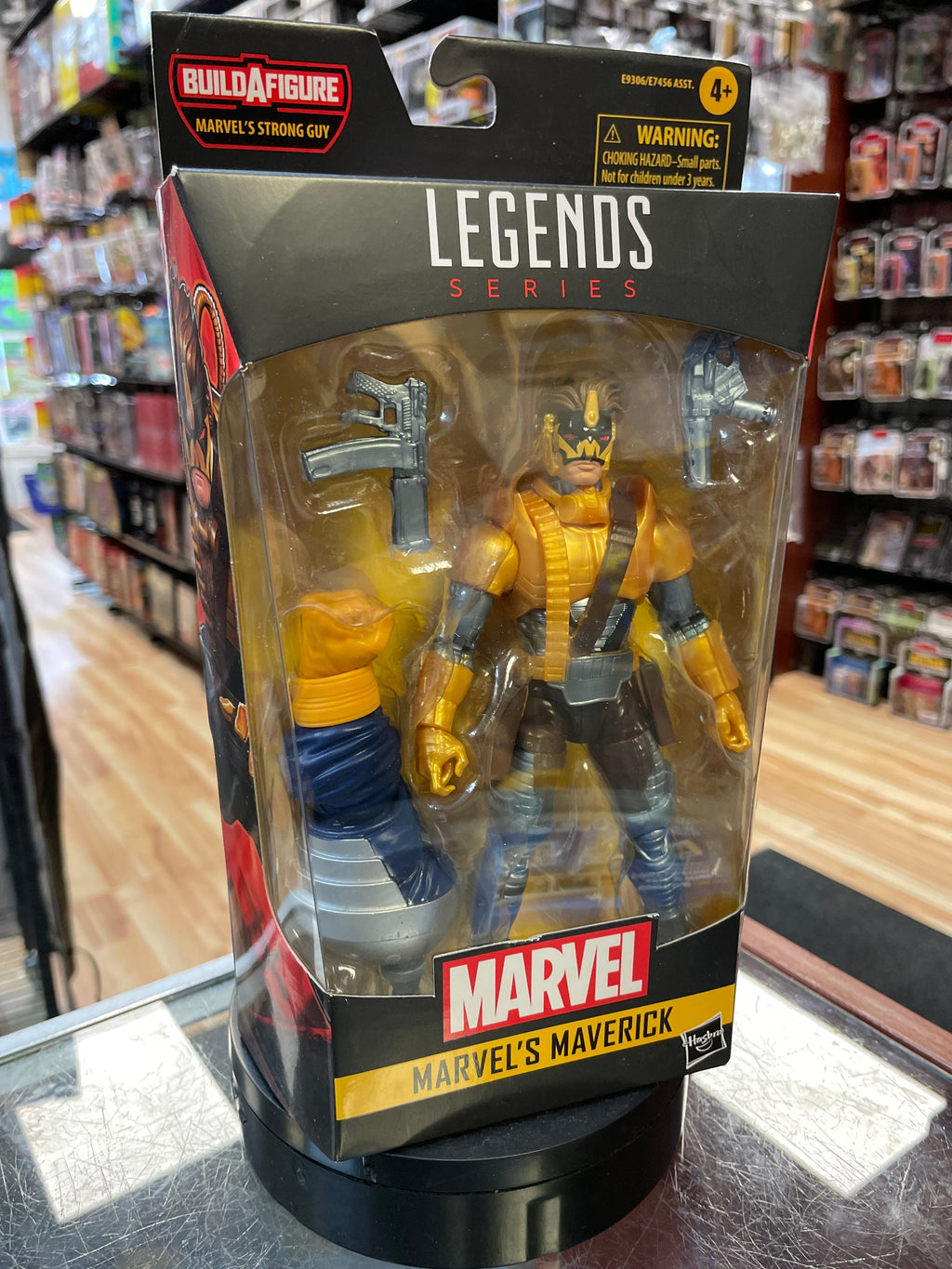 Maverick -BAF Strong Guy (Marvel Legends, Hasbro) *SEALED* product image 3, provided for visual reference and product detail