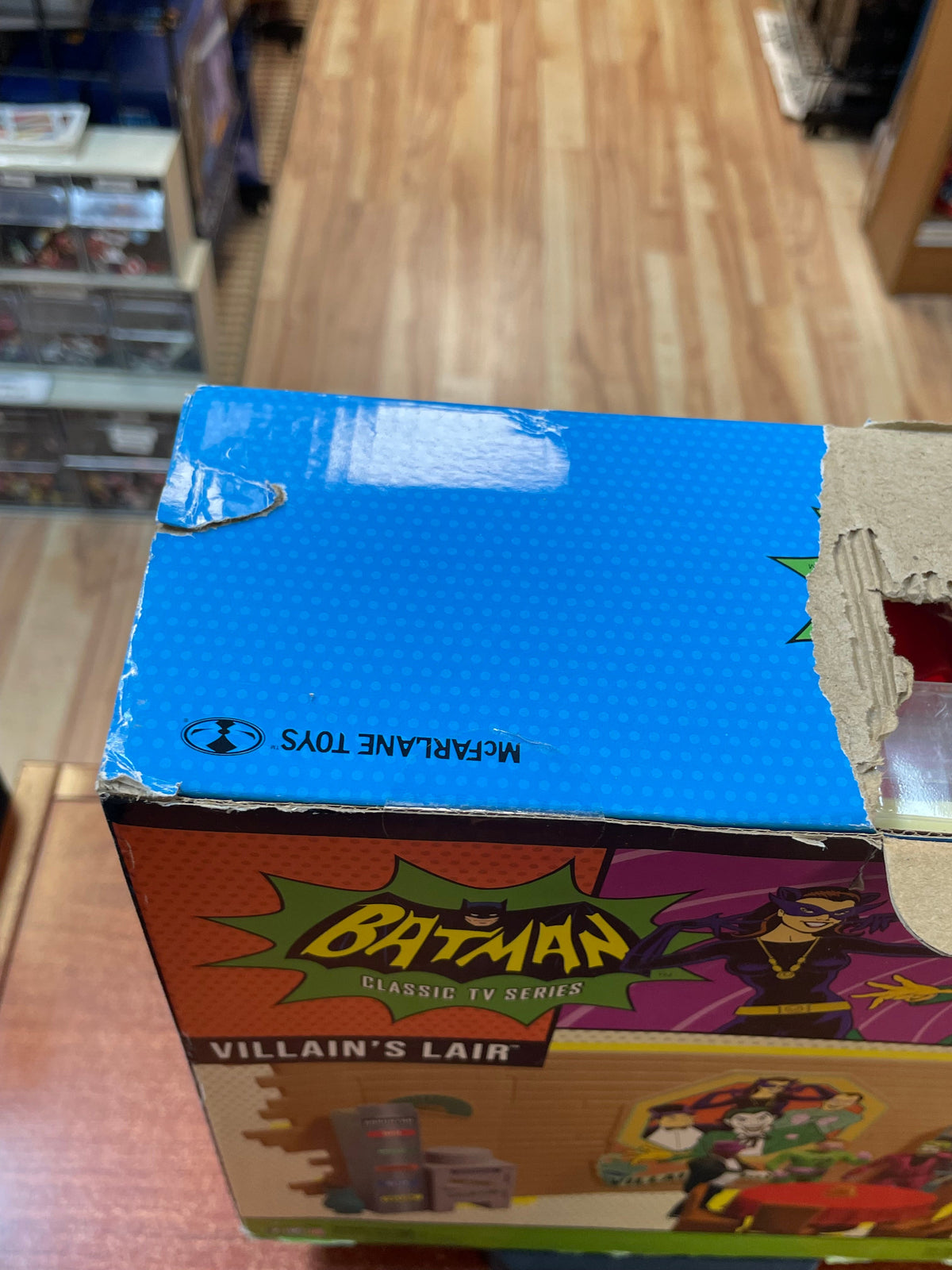 Villains Lair (Mattel, Batman Classic TV) **SEALED** product image 6, provided for visual reference and product detail review