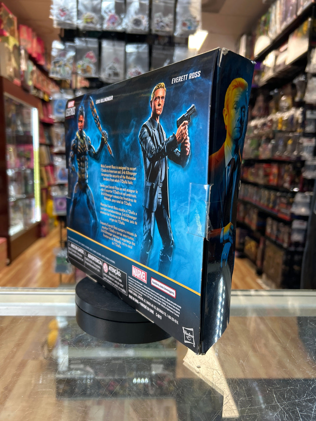 Killmonger & Everett Ross (Marvel Legends, Hasbro) *SEALED* product image 3, provided for visual reference and product