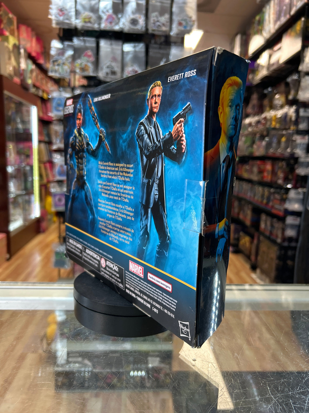 Killmonger & Everett Ross (Marvel Legends, Hasbro) *SEALED* product image 3, provided for visual reference and product