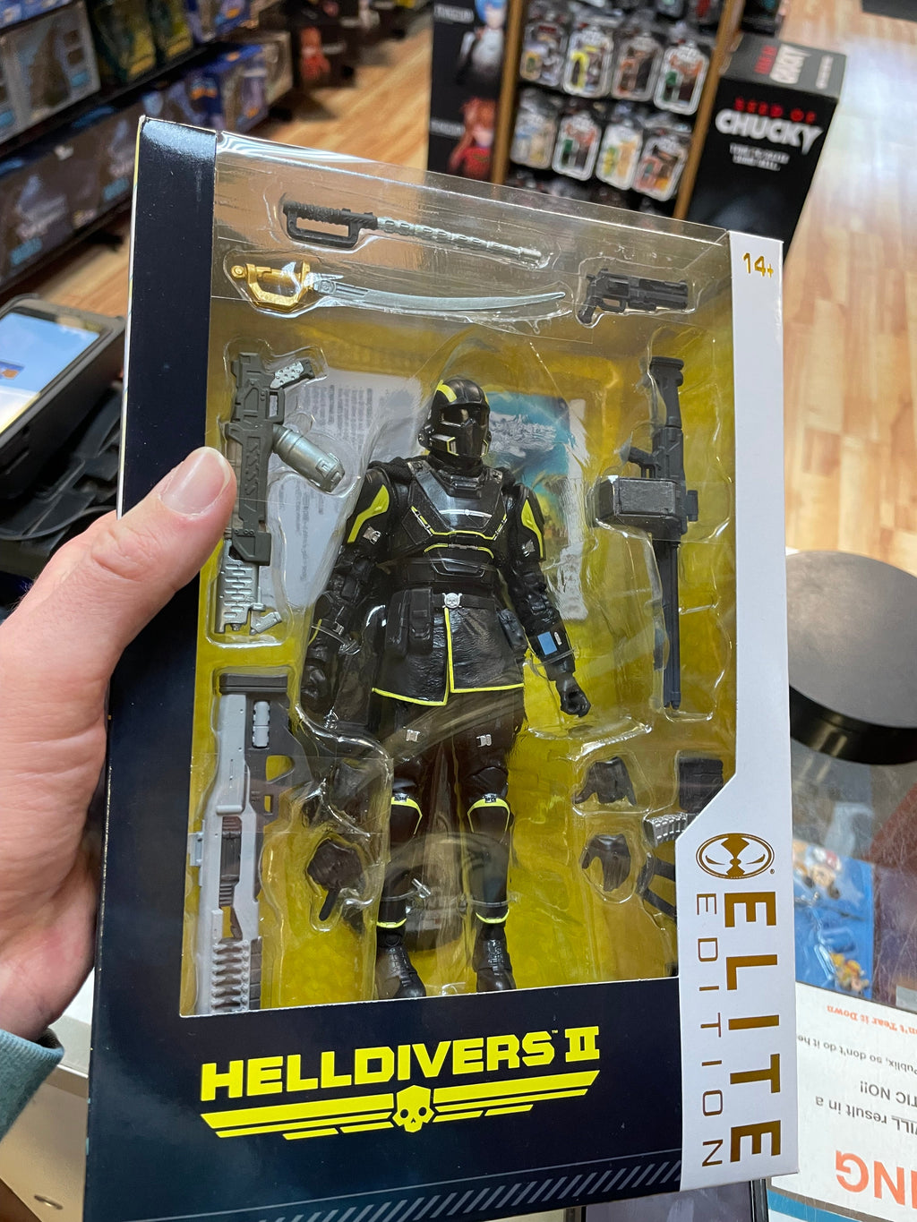Helldivers -ELITE EDITION- (Helldivers, McFarlane) *SEALED* product image 6, provided for visual reference and product