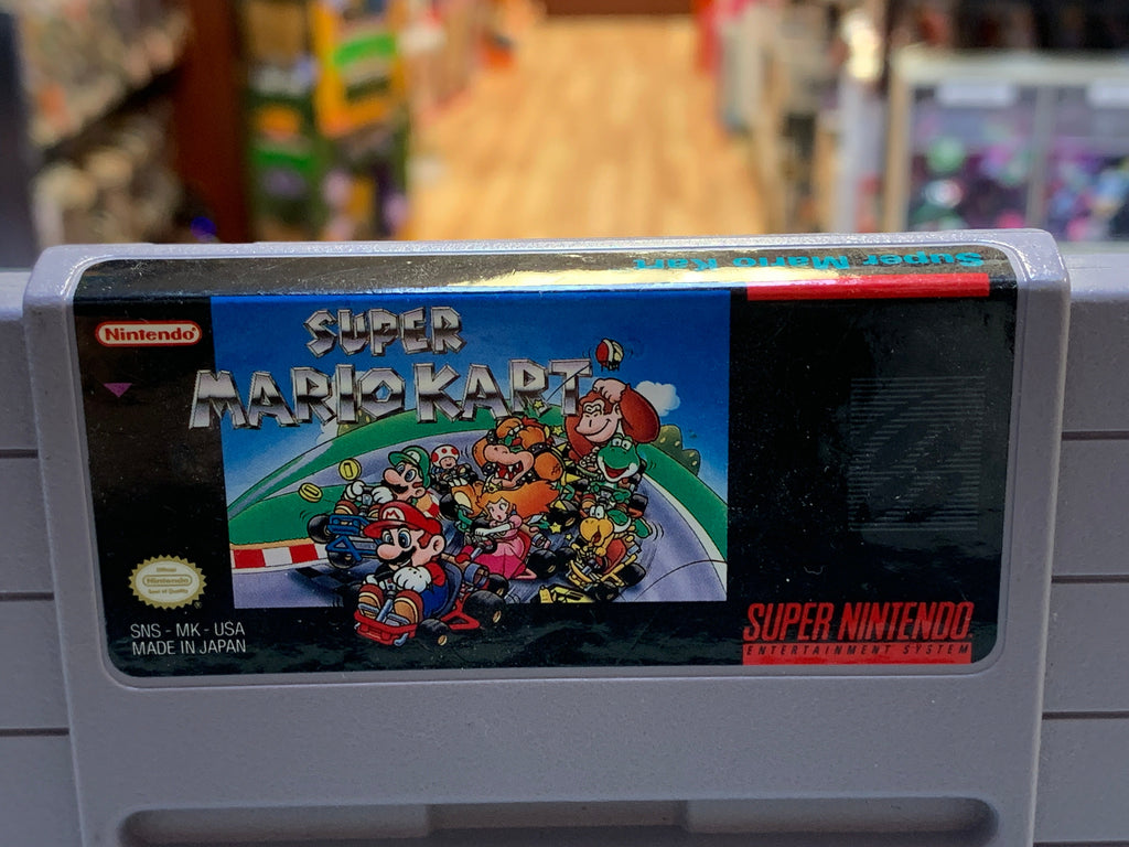 Super Mario Kart (Nintendo SNES, Video Game) Tested Working product image 2, provided for visual reference and product