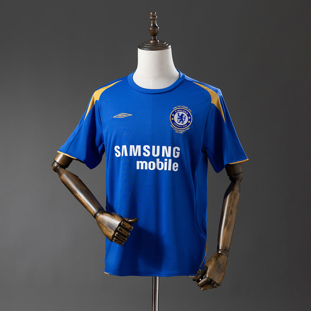 Chelsea Jersey 2005-06 Home Retro Football Kit product image 1