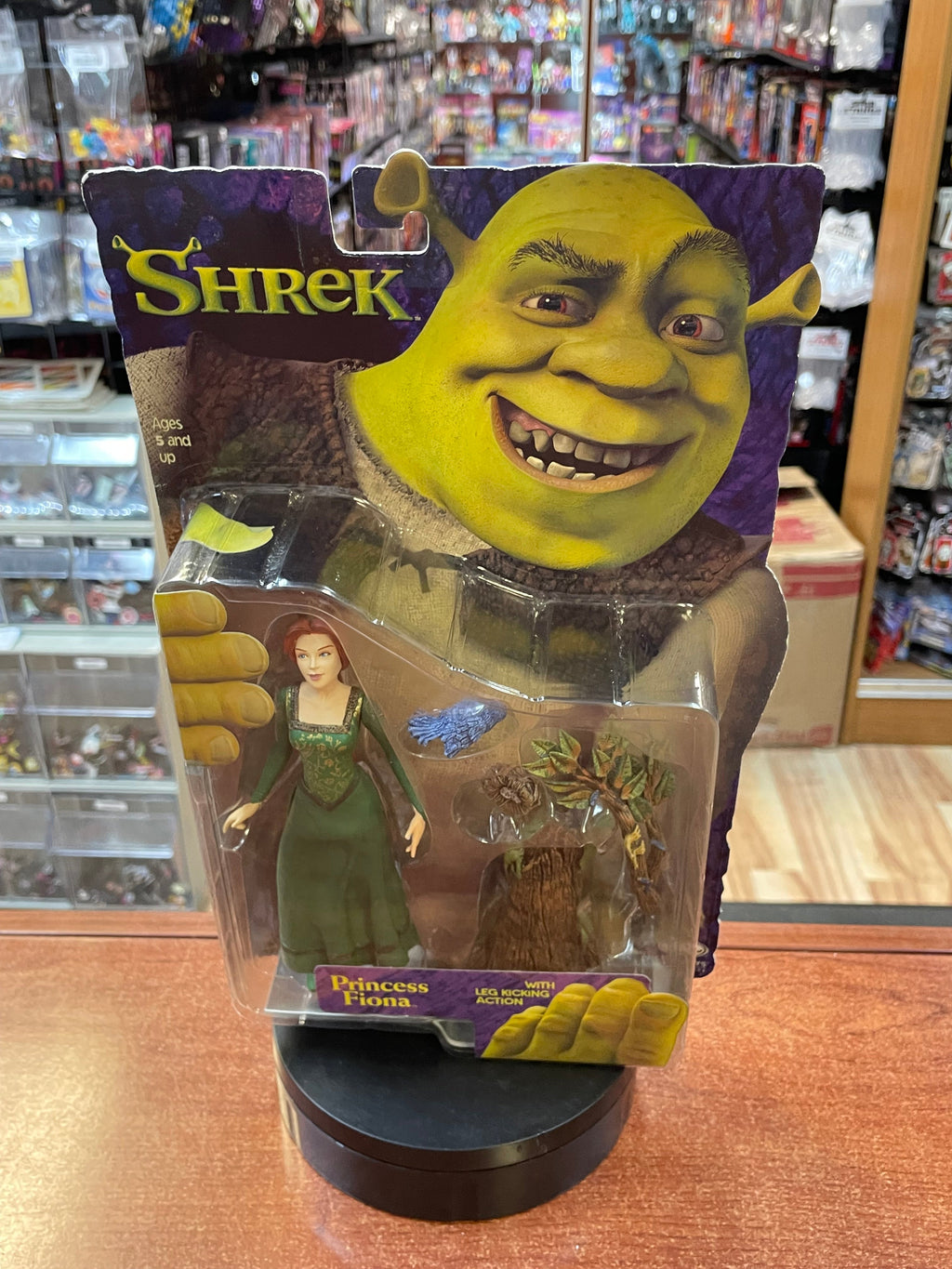 Leg Kicking Fiona 9491 (Vintage Shrek, McFarlane Toys) **SEALED** product image 2, provided for visual reference and product