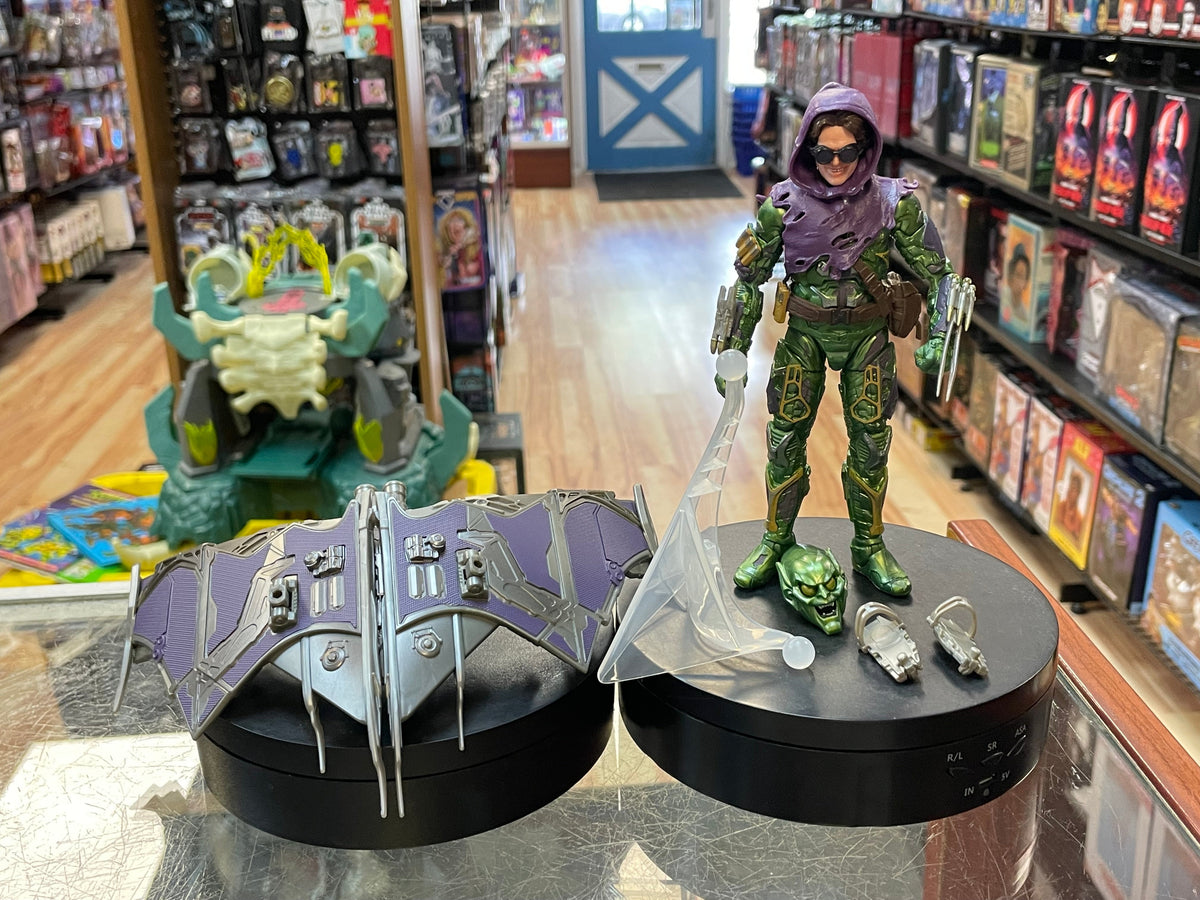 Green Goblin Spider-Man No Way Home (Marvel Legends, Hasbro) COMPLETE product image 1, provided for visual reference and
