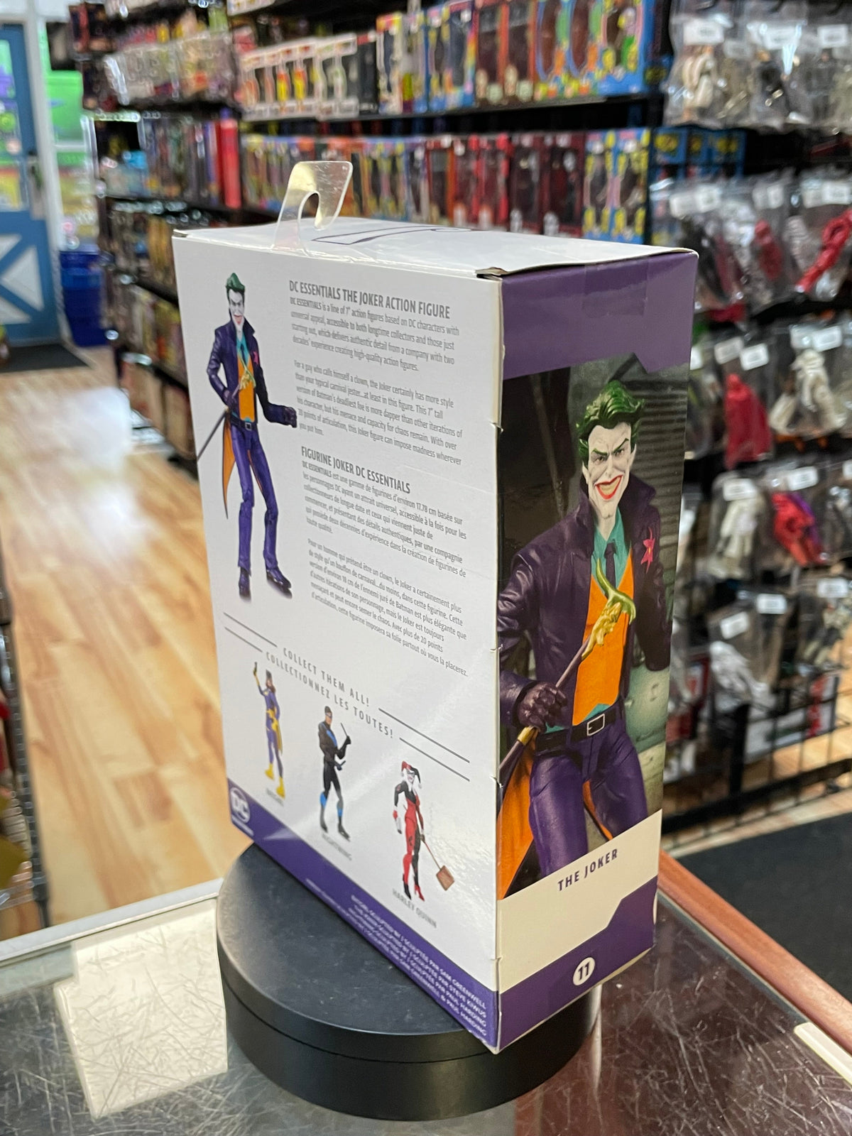 The Joker (DC Essentials, DC Collectibles) SEALED product image 3, provided for visual reference and product detail review