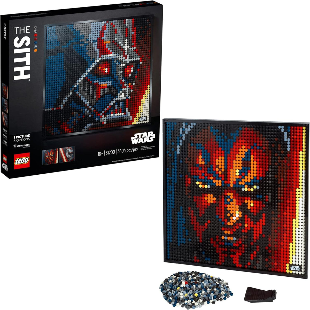 31200 LEGO Star Wars: The Sith Art Set (Retired) (New Sealed) product image 1, provided for visual reference and product