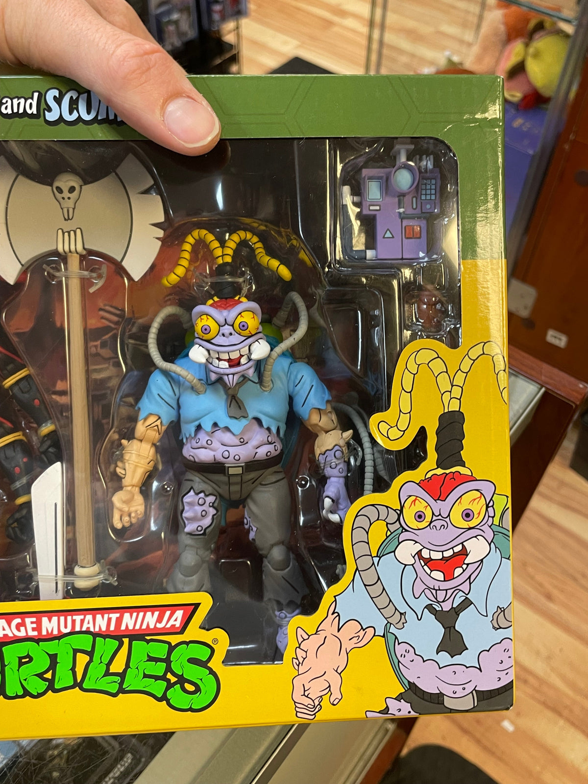 Antrax & Scumbug (TMNT Ninja Turtles, NECA) **Open New** product image 5, provided for visual reference and product detail