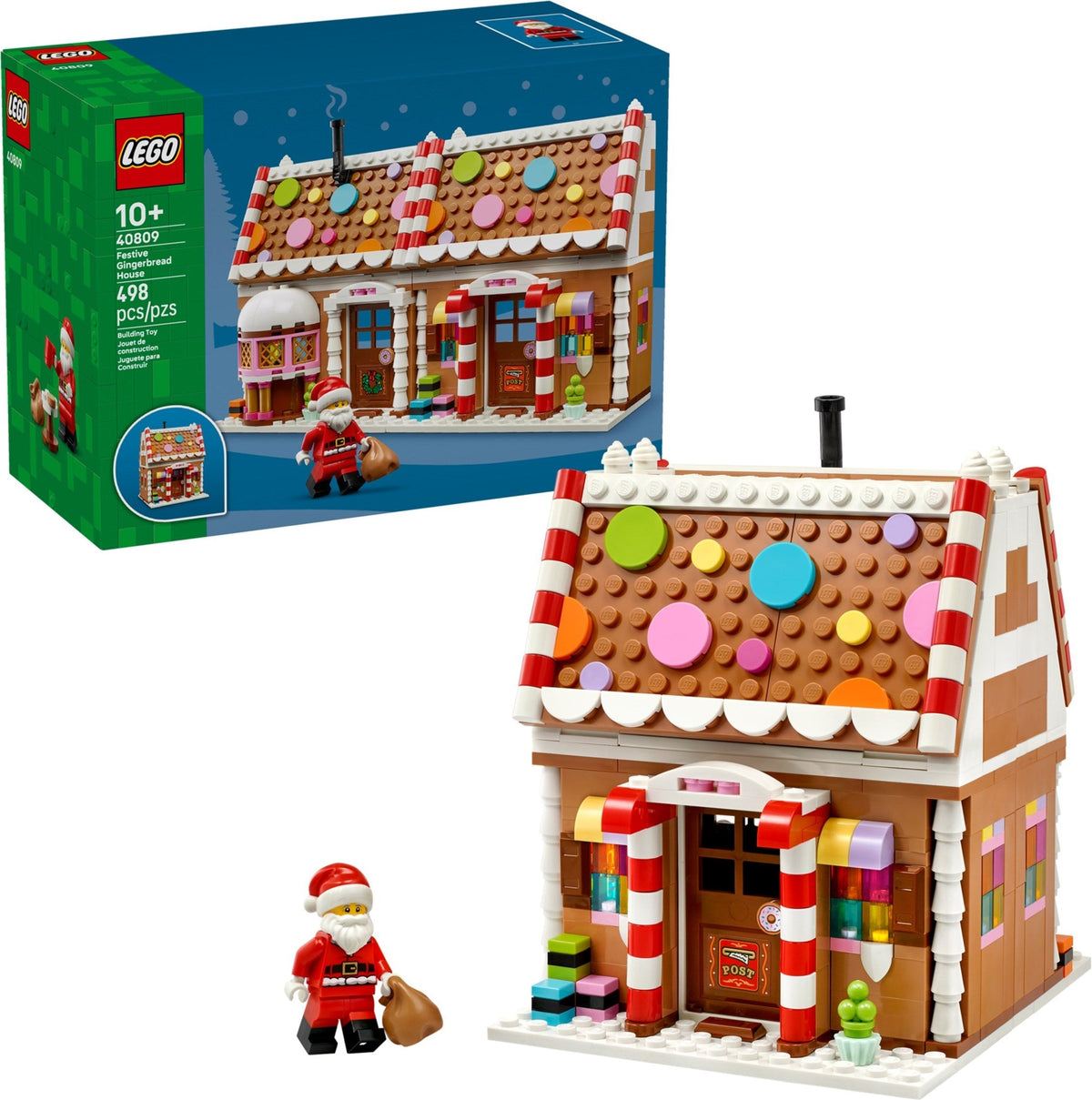 40809 Festive Gingerbread House product image 1, provided for visual reference and product detail review