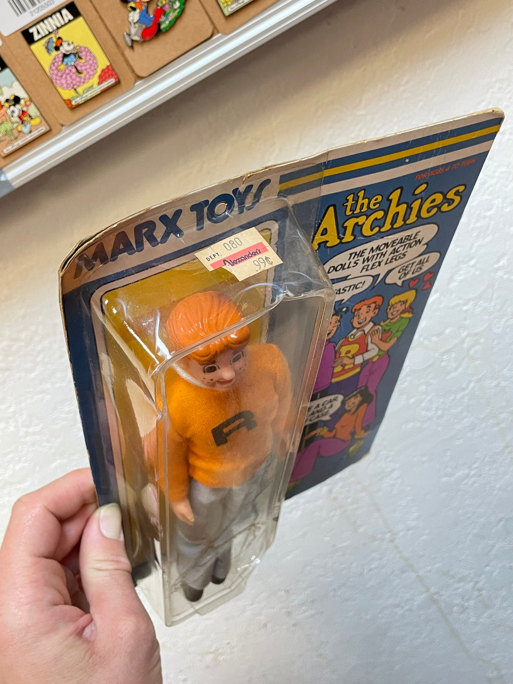 Archie 1975 (Vintage Archie Comic, Marx Toys) SEALED product image 6, provided for visual reference and product detail review