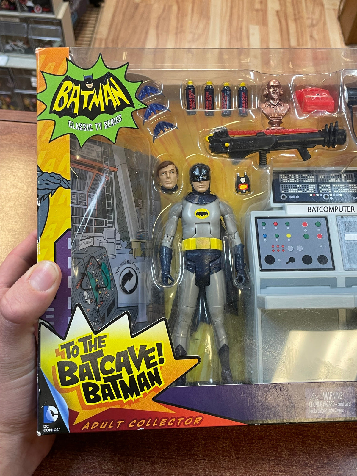 Batcave Batman (Mattel, Batman Classic TV) *SEALED* product image 5, provided for visual reference and product detail review