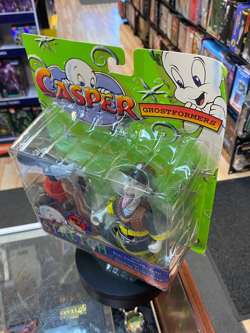 Stretch Transforming Disguise (Casper Ghostformers, Trendmasters) SEALED ￼ product image 2, provided for visual reference
