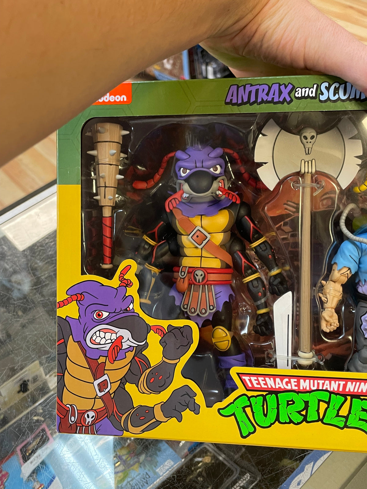 Antrax & Scumbug (TMNT Ninja Turtles, NECA) **Open New** product image 6, provided for visual reference and product detail