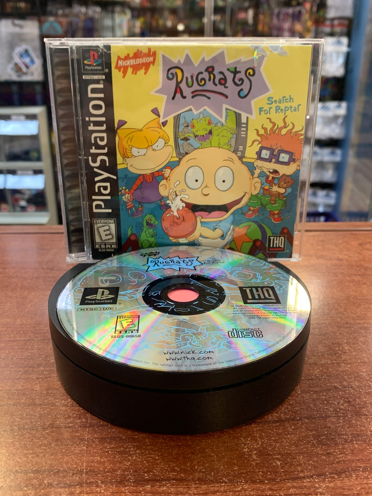 Rugrats (PS1 Playstation, Nickelodeon, Video Game) **TESTED** product image 1, provided for visual reference and product