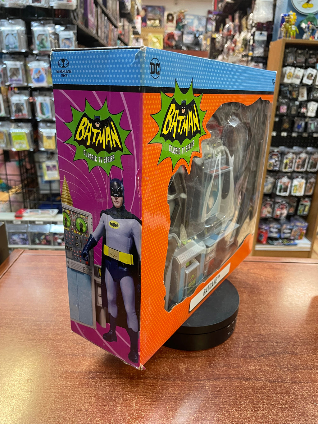 Batcave (Mattel, Batman Classic TV) **SEALED** product image 4, provided for visual reference and product detail review