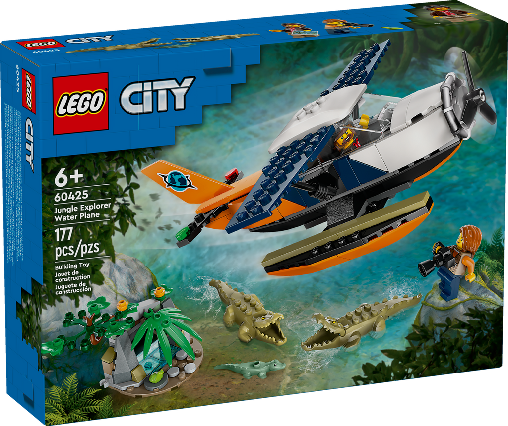 60425 LEGO City: Jungle Explorer Water Plane product image 3, provided for visual reference and product detail review