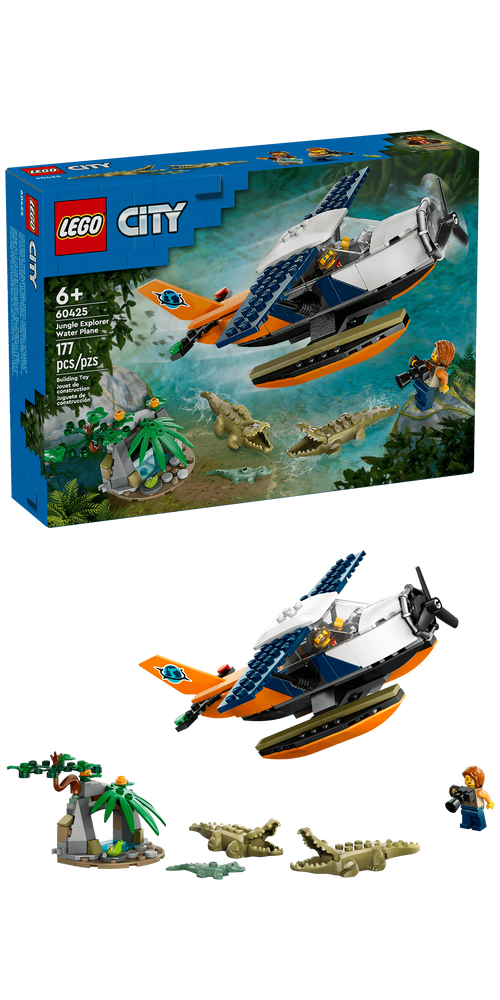 60425 LEGO City: Jungle Explorer Water Plane product image 2, provided for visual reference and product detail review