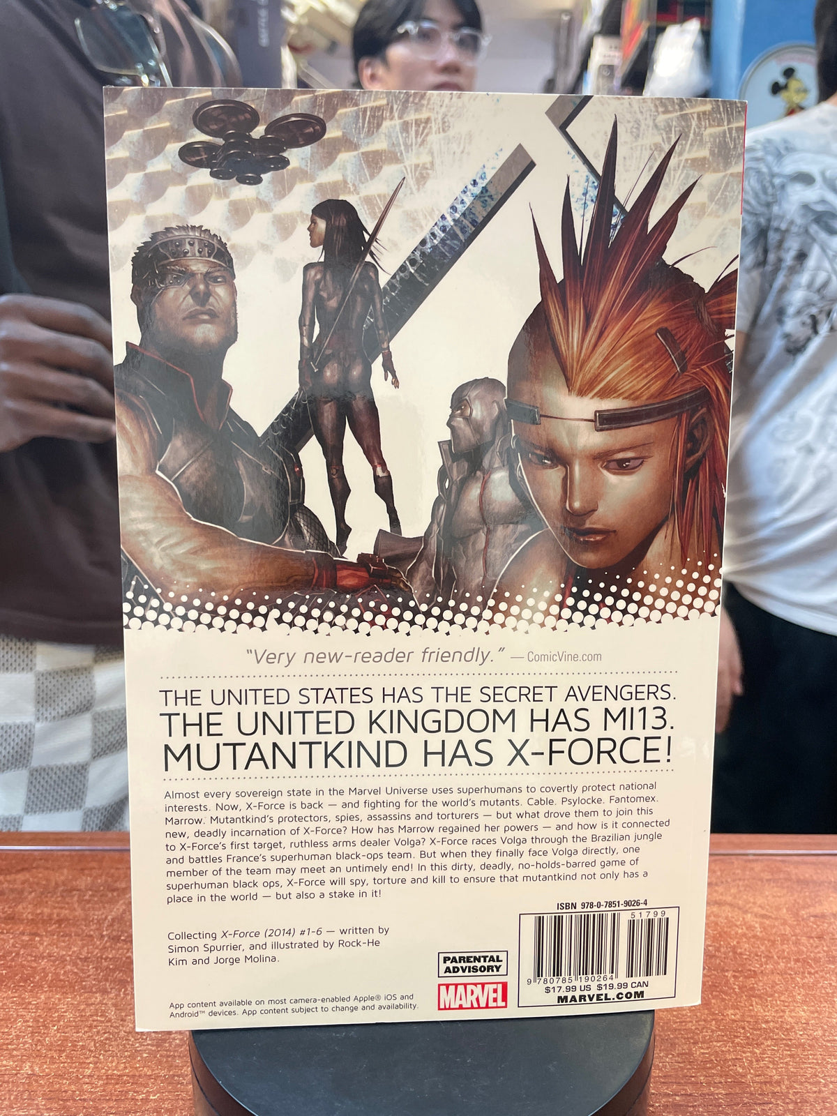 X-Force -Spurrier- TPB Vol 1-3 (Marvel, Comics) product image 3, provided for visual reference and product detail review