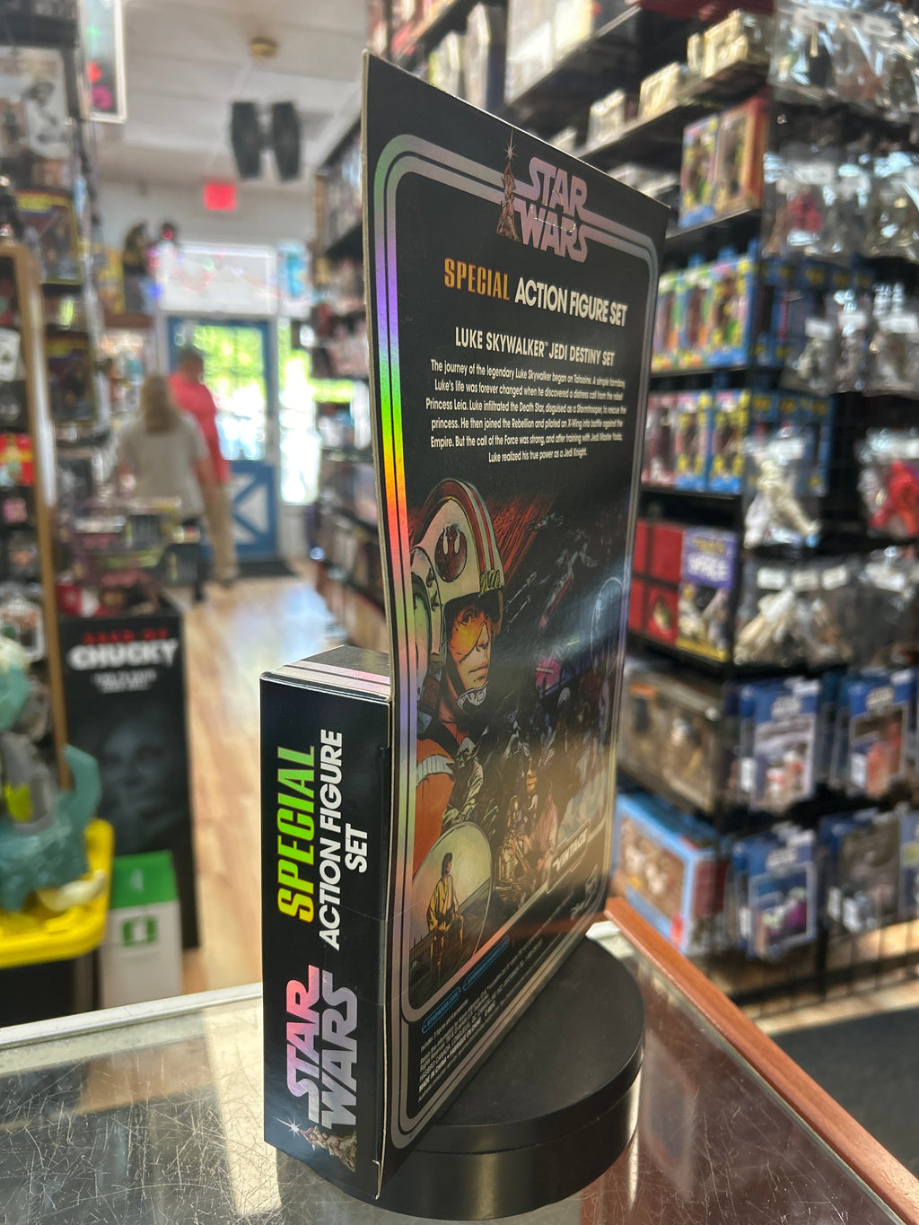 Luke Stormtrooper Disguise, X wing pilot, & Jedi Knight 3-pack (Star Wars Vintage Collection, Hasbro) **SEALED** product