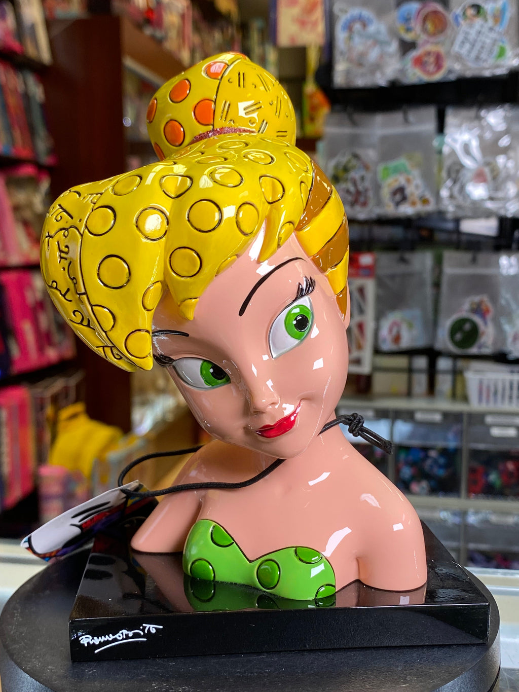 Tinkerbell Bust 4033891 (Disney Enesco, Britto) NEW OPEN product image 4, provided for visual reference and product detail