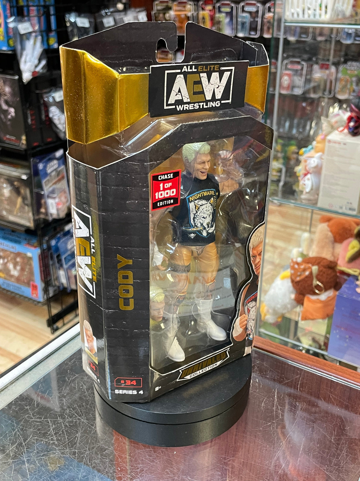 Cody Rhodes -Chase 1 of 1000- (AEW All Elite Wrestling, Jazwares) **SEALED** product image 3, provided for visual reference
