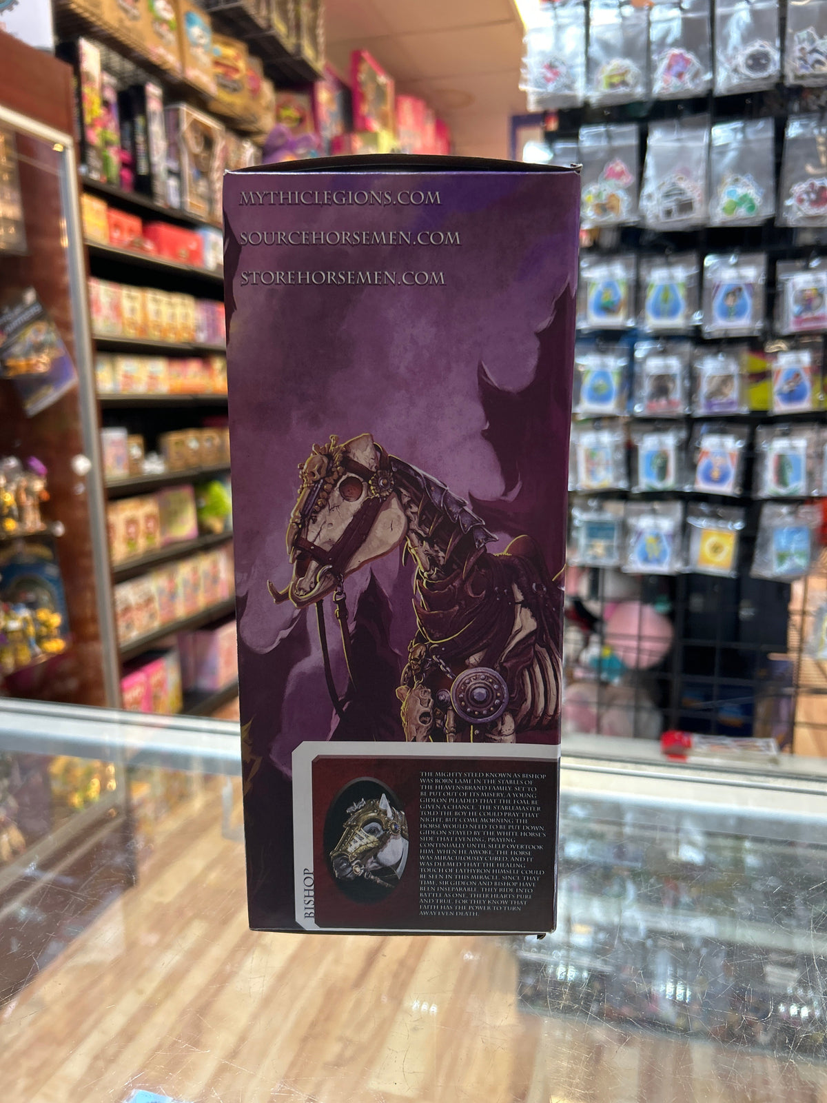 Bishop Deluxe Horse (Mythic Legions, Four Horsemen) **SEALED** product image 4, provided for visual reference and product