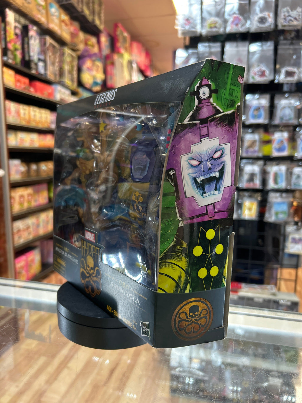 Hydra Supreme & Arnim Zola (Marvel Legends, Hasbro) *SEALED* product image 6, provided for visual reference and product
