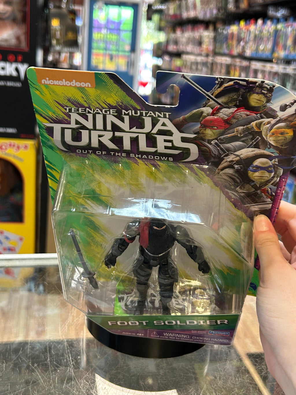 Foot Soldier Nickelodeon (TMNT Ninja Turtles, Playmates) SEALED product image 7, provided for visual reference and product