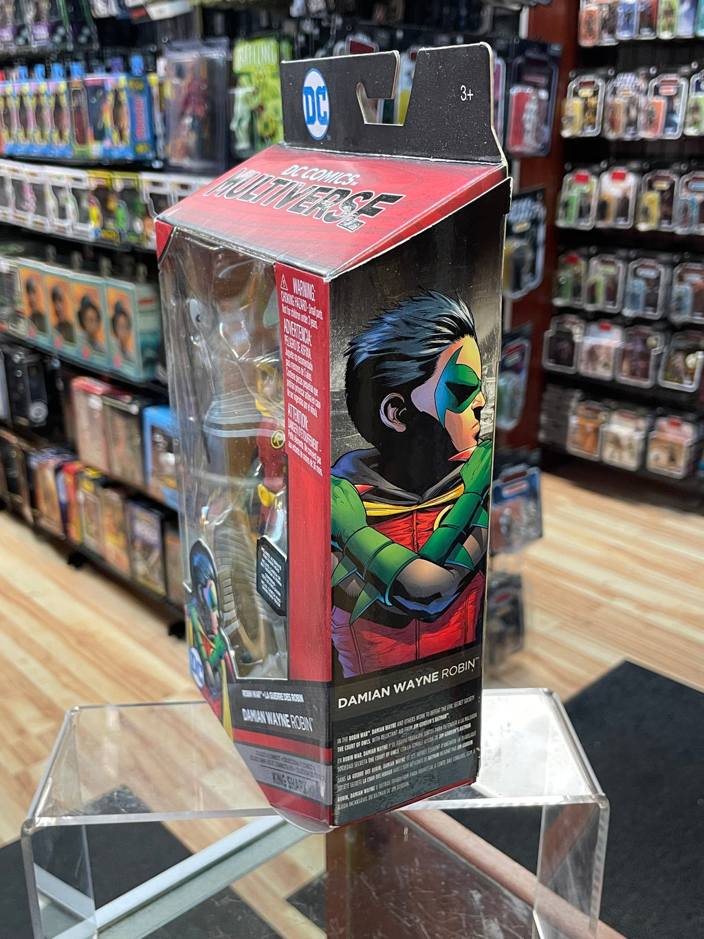 Damian Wayne Robin BAF King Shark (DC Damian Wayne Robin, Mattel) **SEALED** product image 6, provided for visual reference