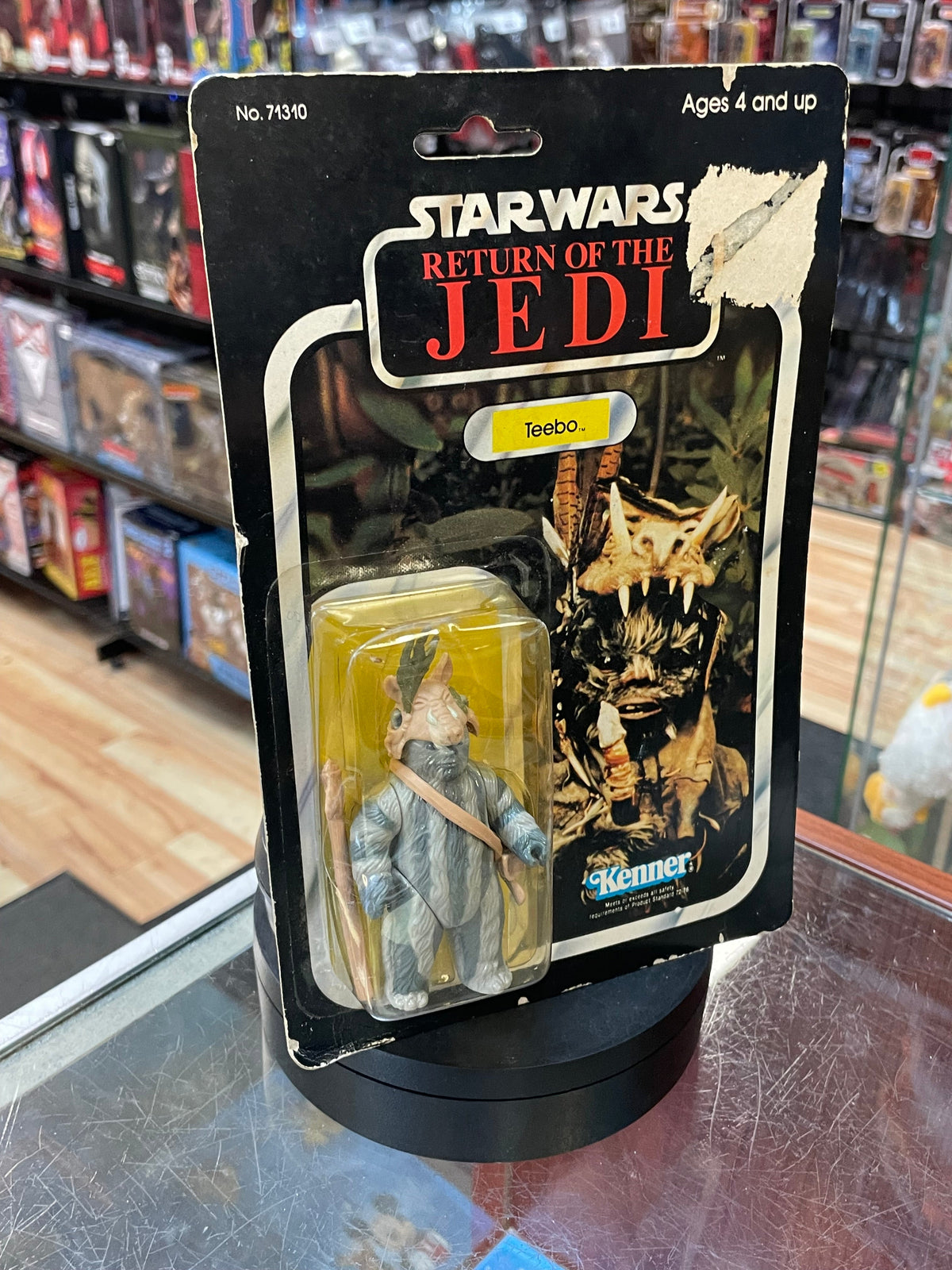 Teebo ROTJ 77 Back 0473 (Vintage Star Wars, Kenner) **SEALED** product image 3, provided for visual reference and product