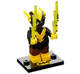 coltlbm2-20 Black Vulcan, The LEGO Batman Movie, Series 2 product image 1, provided for visual reference and product detail
