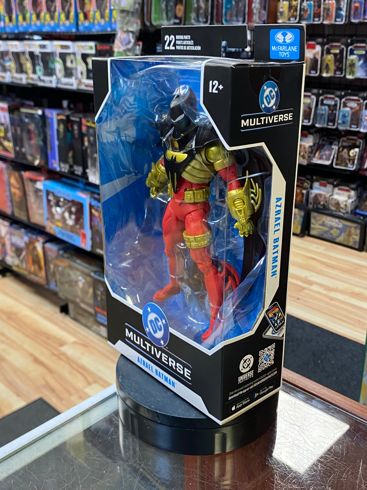 Knightquest Azrael Batman (DC Multiverse, McFarlane) SEALED product image 2, provided for visual reference and product