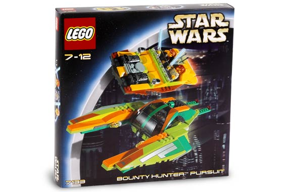 7133 LEGO Star Wars: Bounty Hunter Pursuit (Retired) (New Sealed)